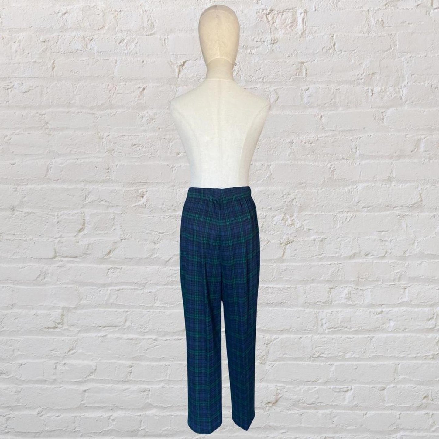 Vintage Dead Stock 70s Plaid Pants