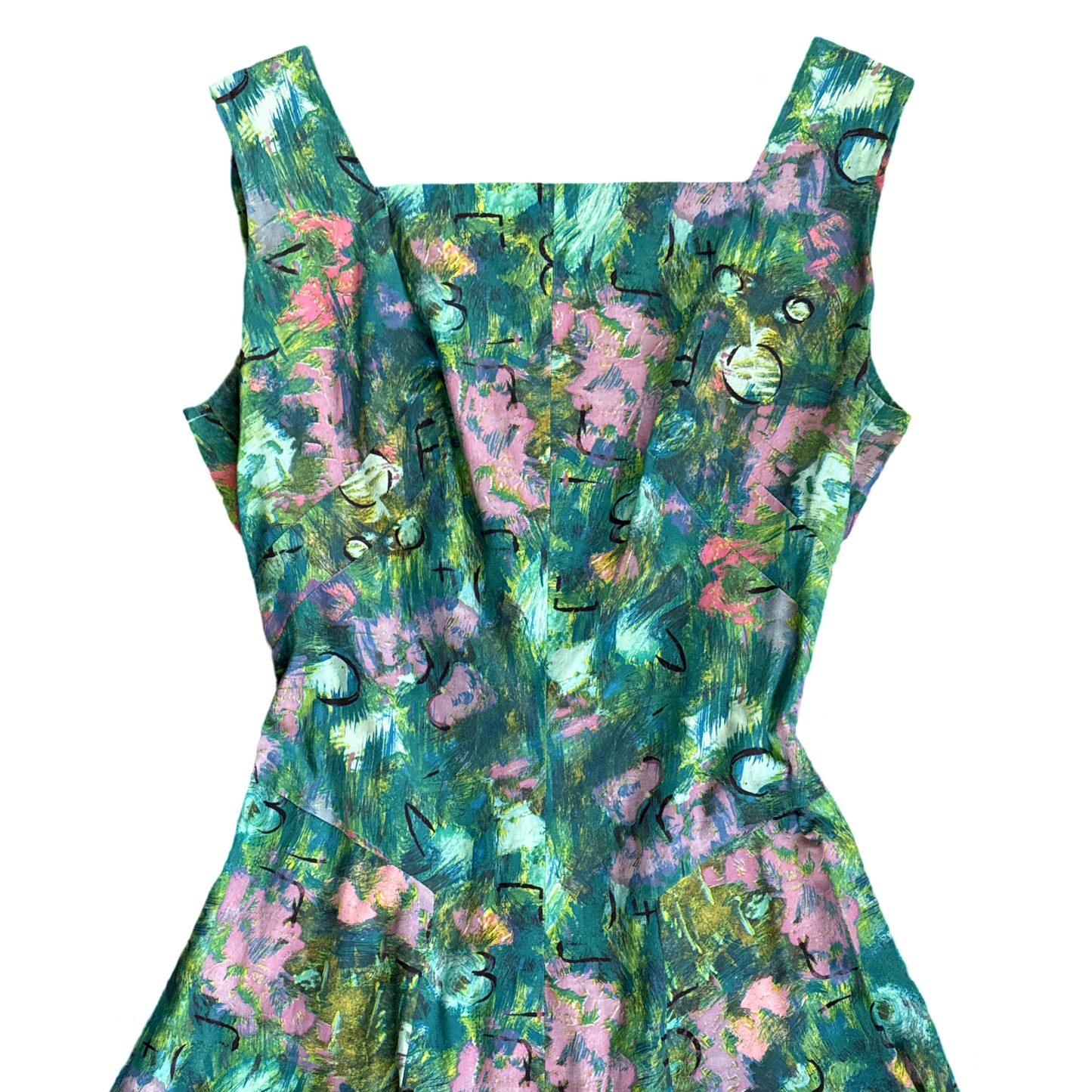 Vintage Handmade Button Up Dress