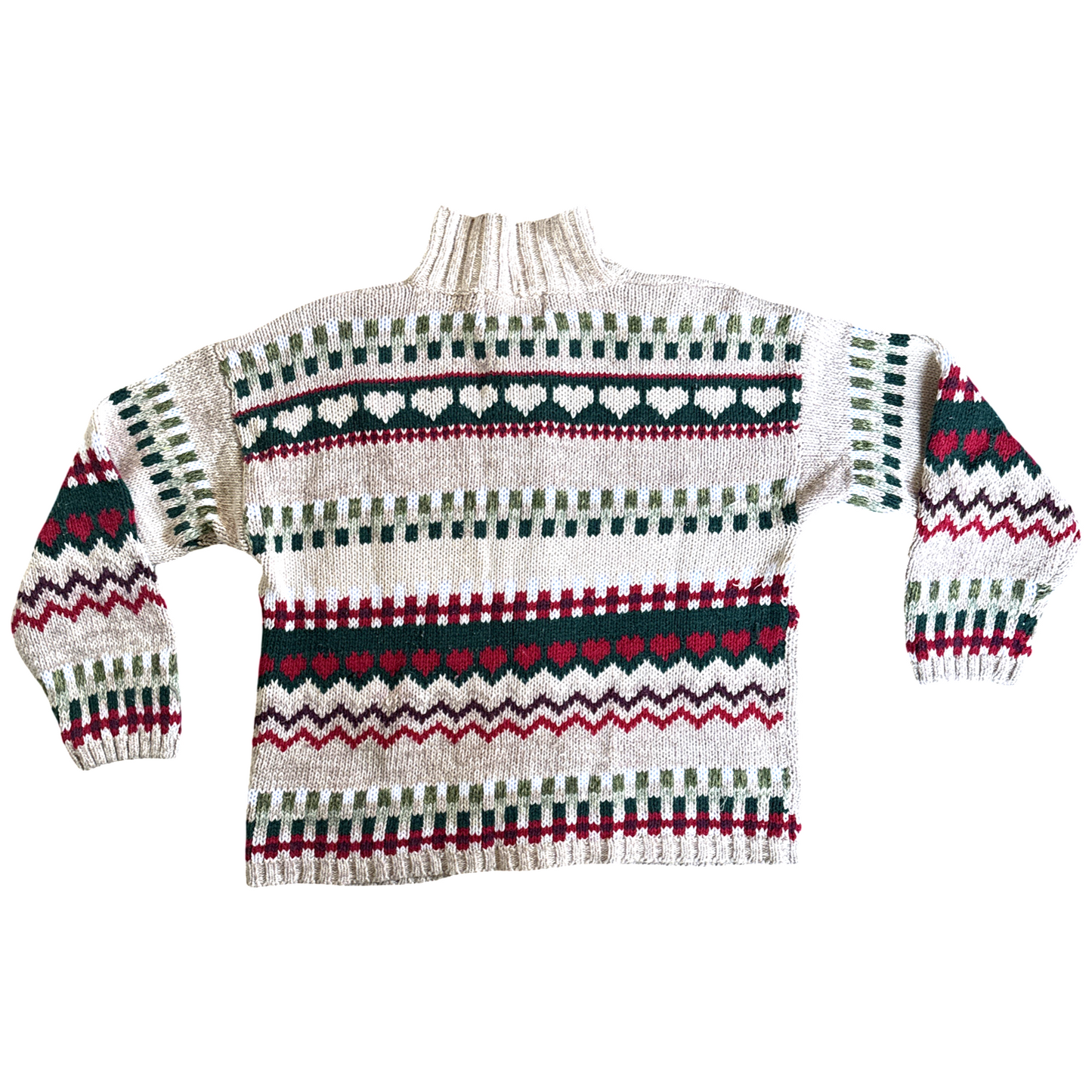 Vintage Knit Christmas Sweater