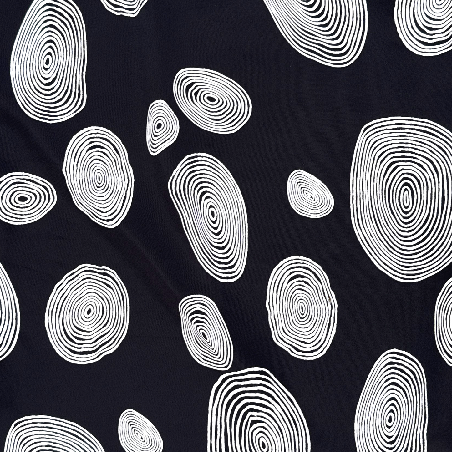 Vintage Spiral Printed Maxi Skirt