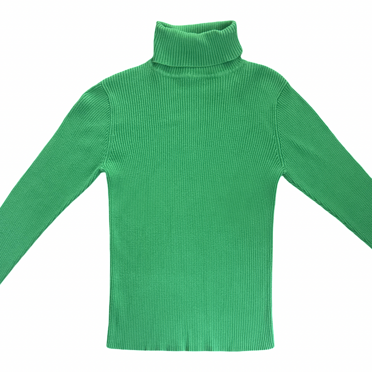 Vintage 90s Knit Long Sleeve Turtle Neck Top