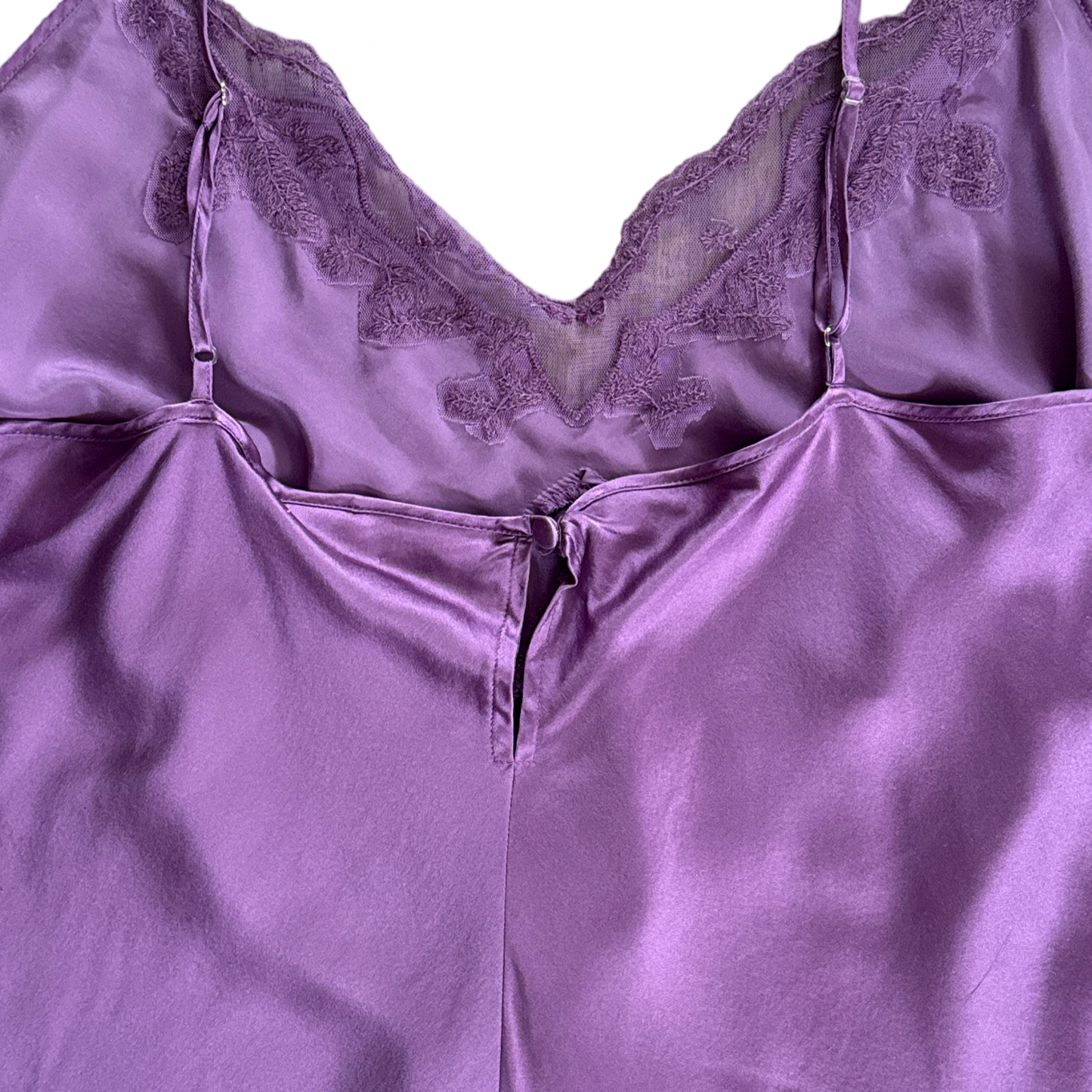 Vintage Silk Lace Beaded Cami