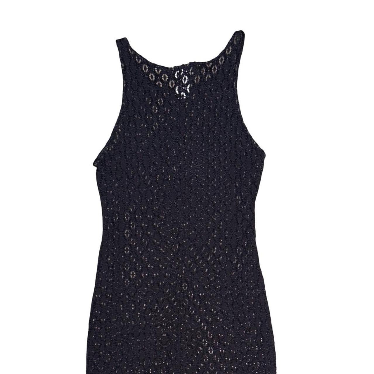 Vintage 90s Deadstock Crochet Maxi Dress