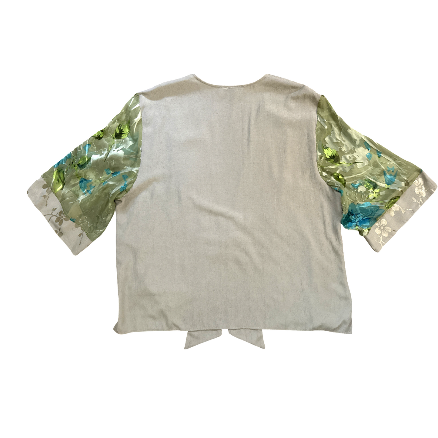 Vintage 90s Earthy Beaded Kimono