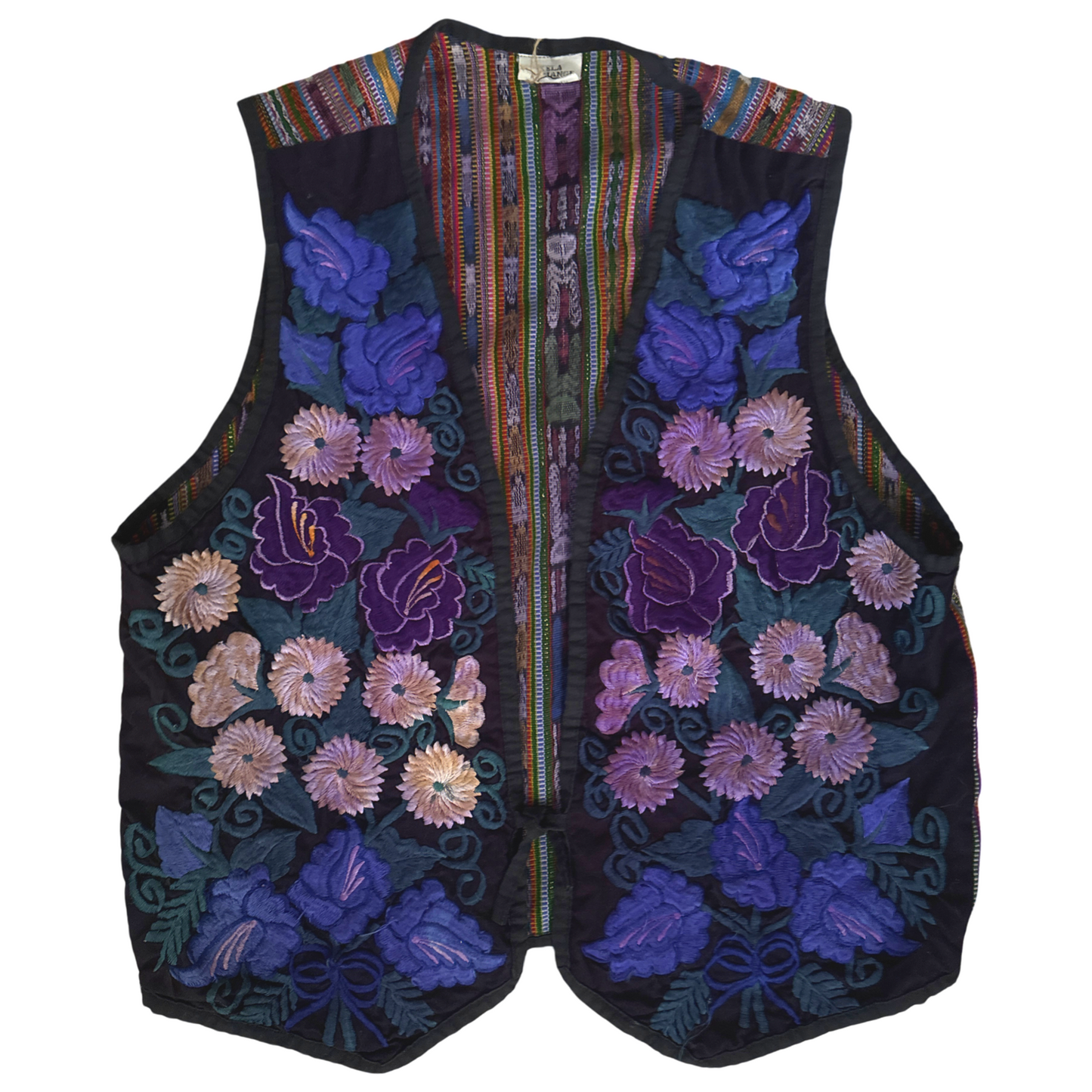 Vintage 90s Embroidered Vest