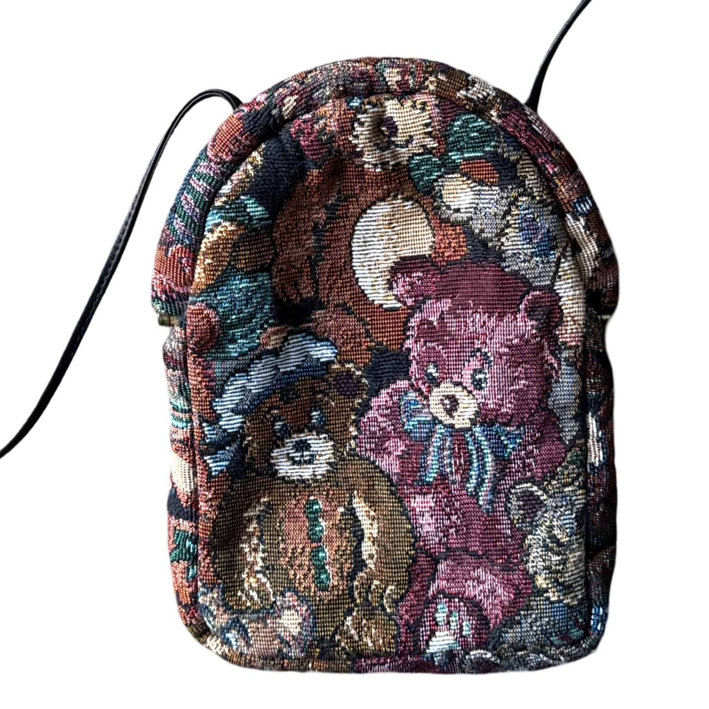 Vintage Teddy Bear Tapestry Purse