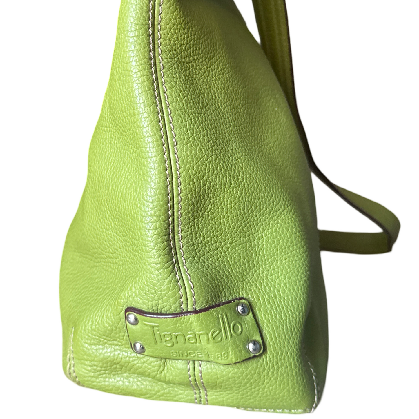 Vintage Green Leather Purse