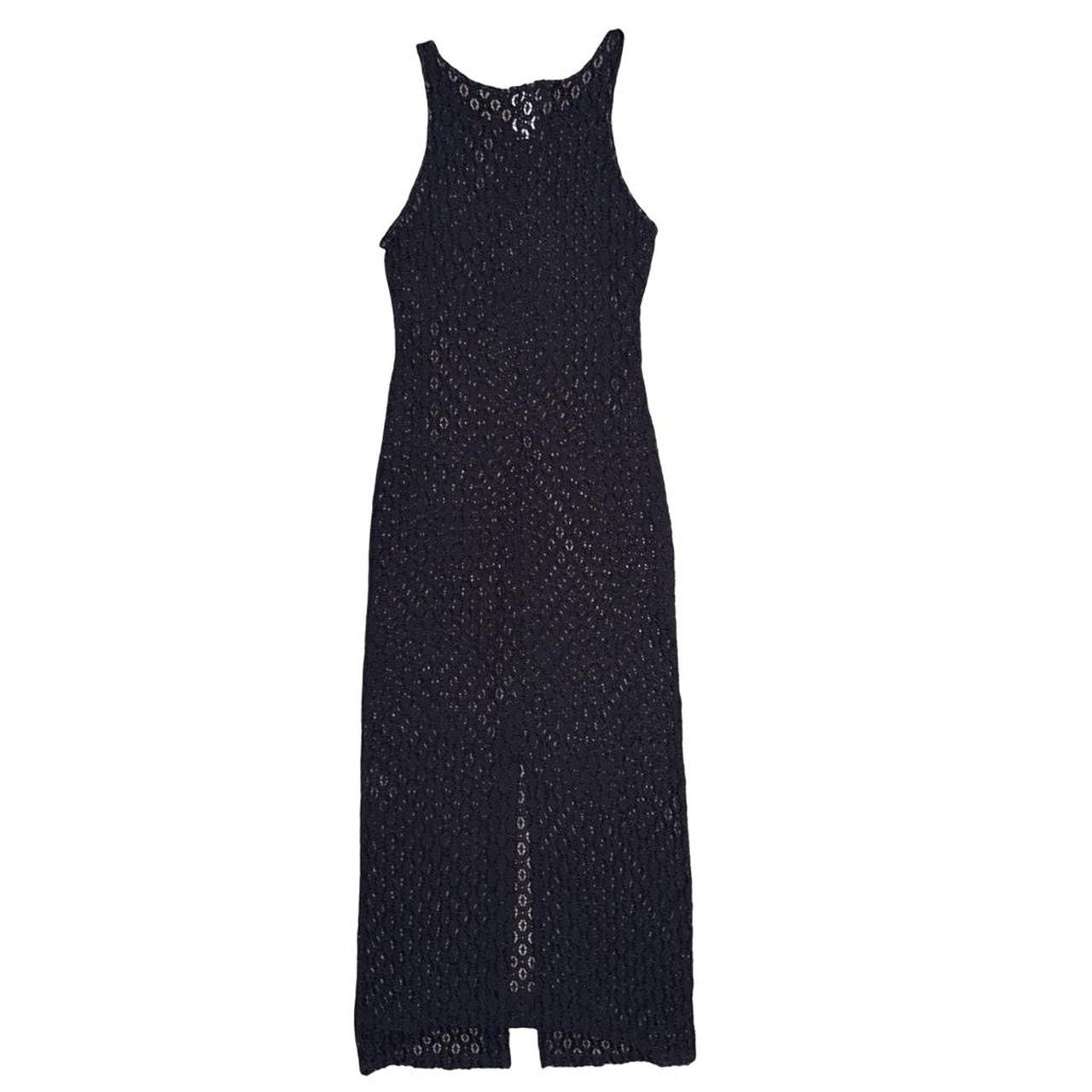 Vintage 90s Deadstock Crochet Maxi Dress