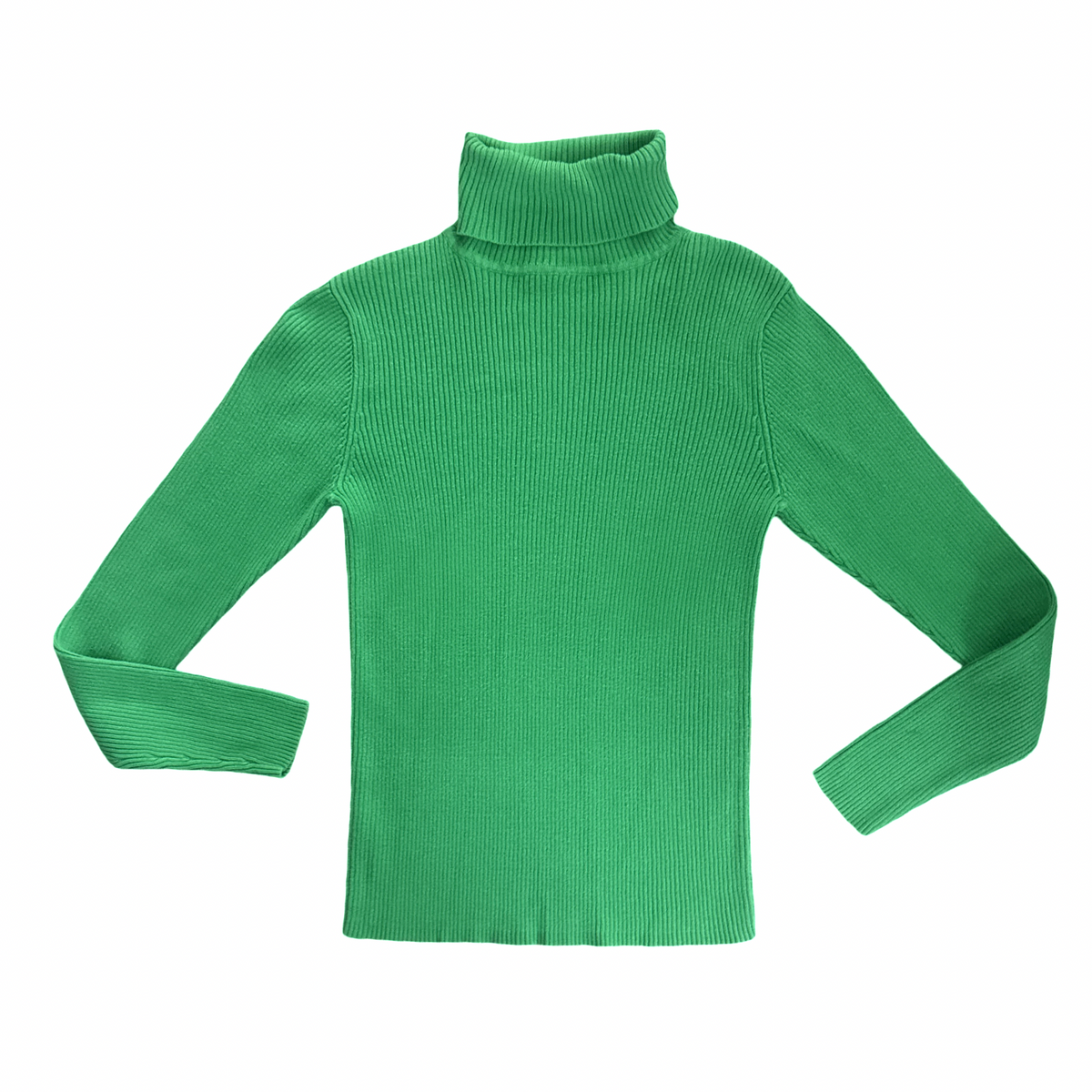 Vintage 90s Knit Long Sleeve Turtle Neck Top