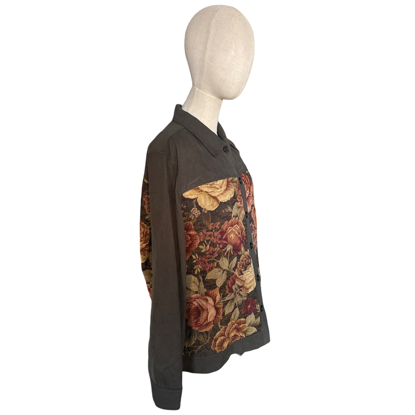 Vintage Floral Tapestry Jacket