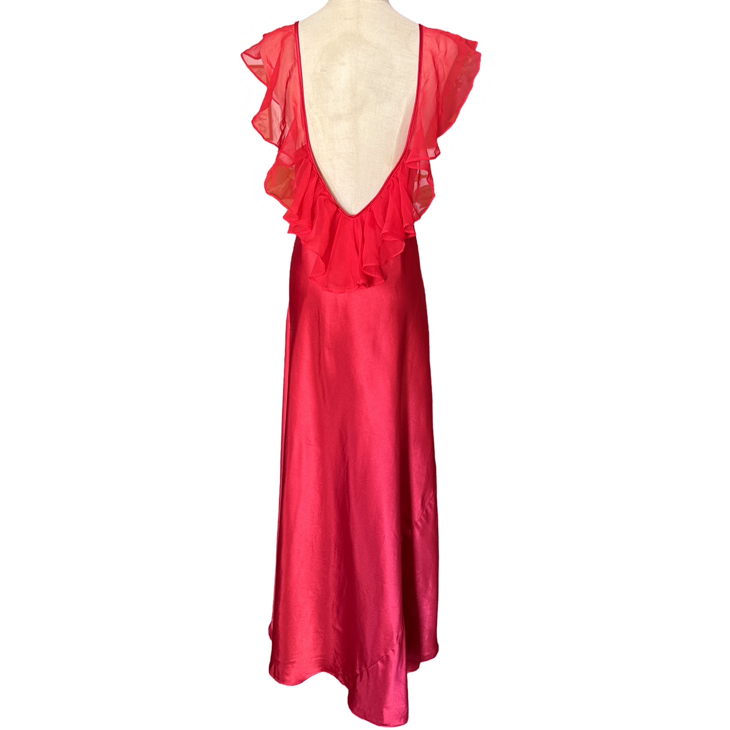 Vintage Rose Maxi Slip Dress