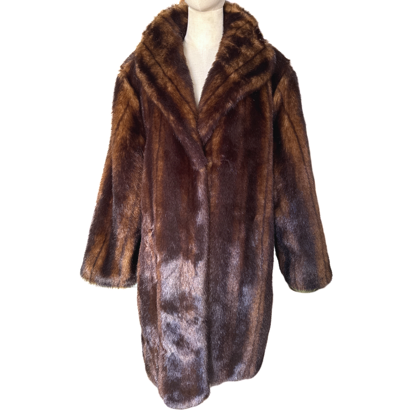 Vintage Faux Fur Coat