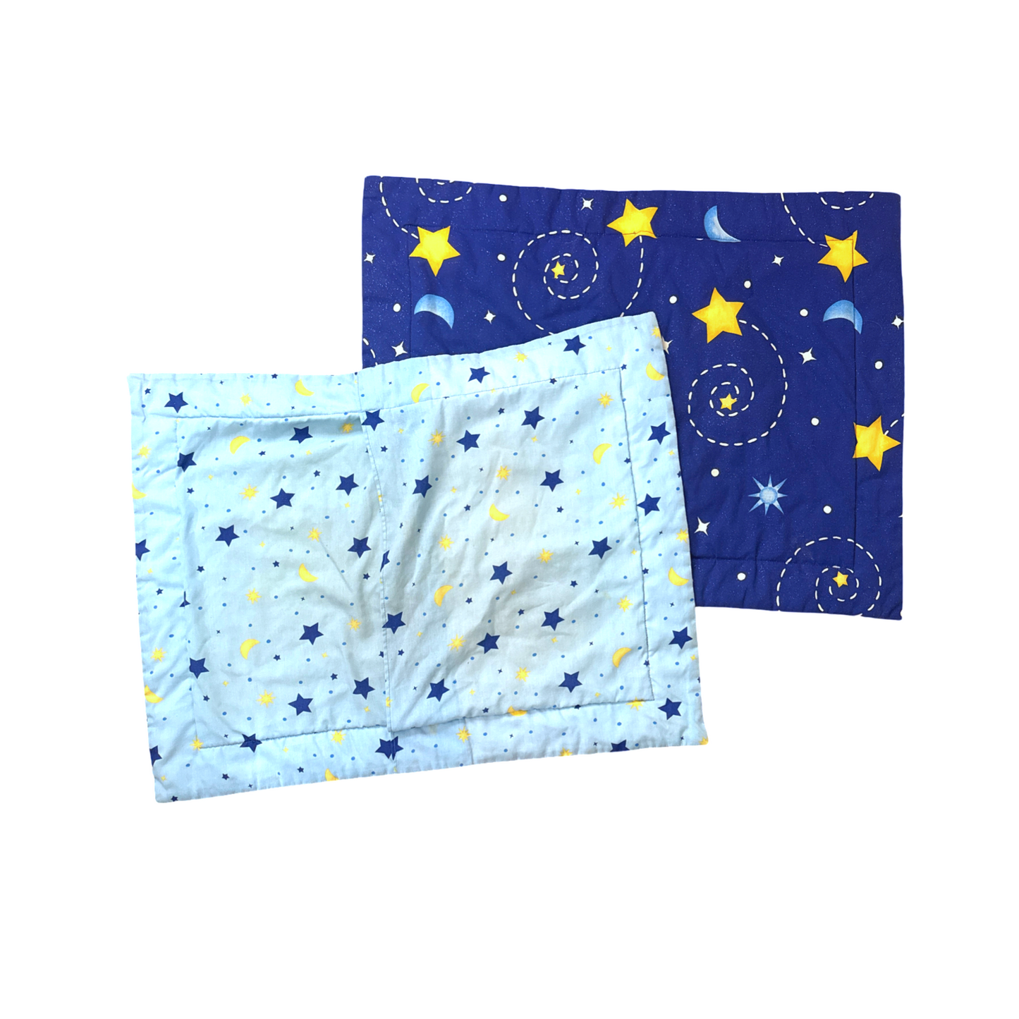 Vintage Celestial Moon Star Comforter and Pillow Shams