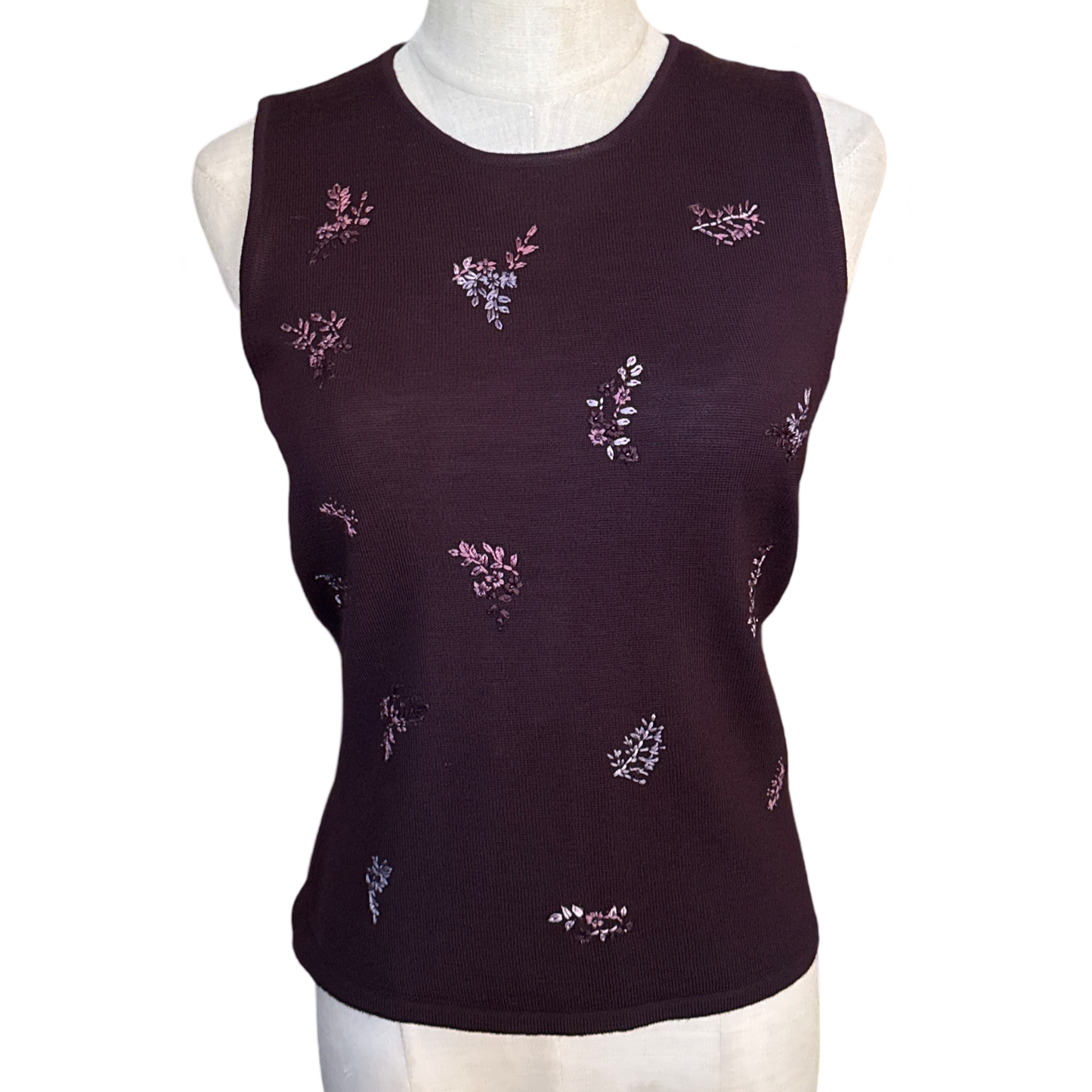 Vintage Floral Embroidered Cami