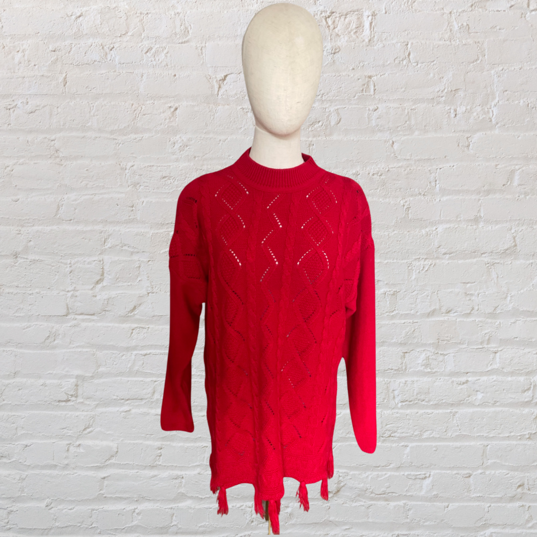 Vintage Fringe Sweater