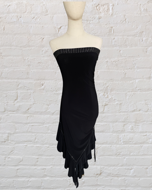 Asymetrical Strapless Dress