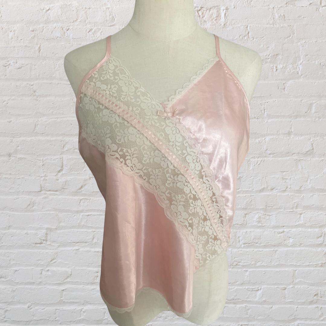 Lace Satin Cami