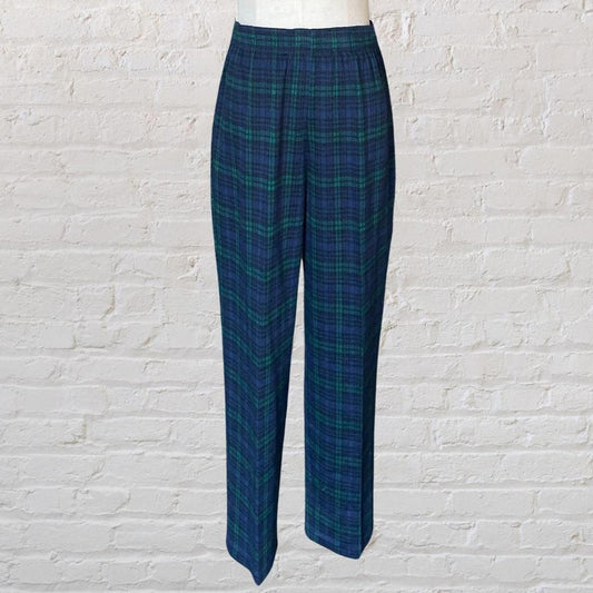 Vintage Dead Stock 70s Plaid Pants