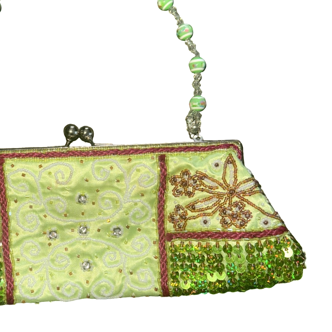 Vintage Beaded Shoulder Bag