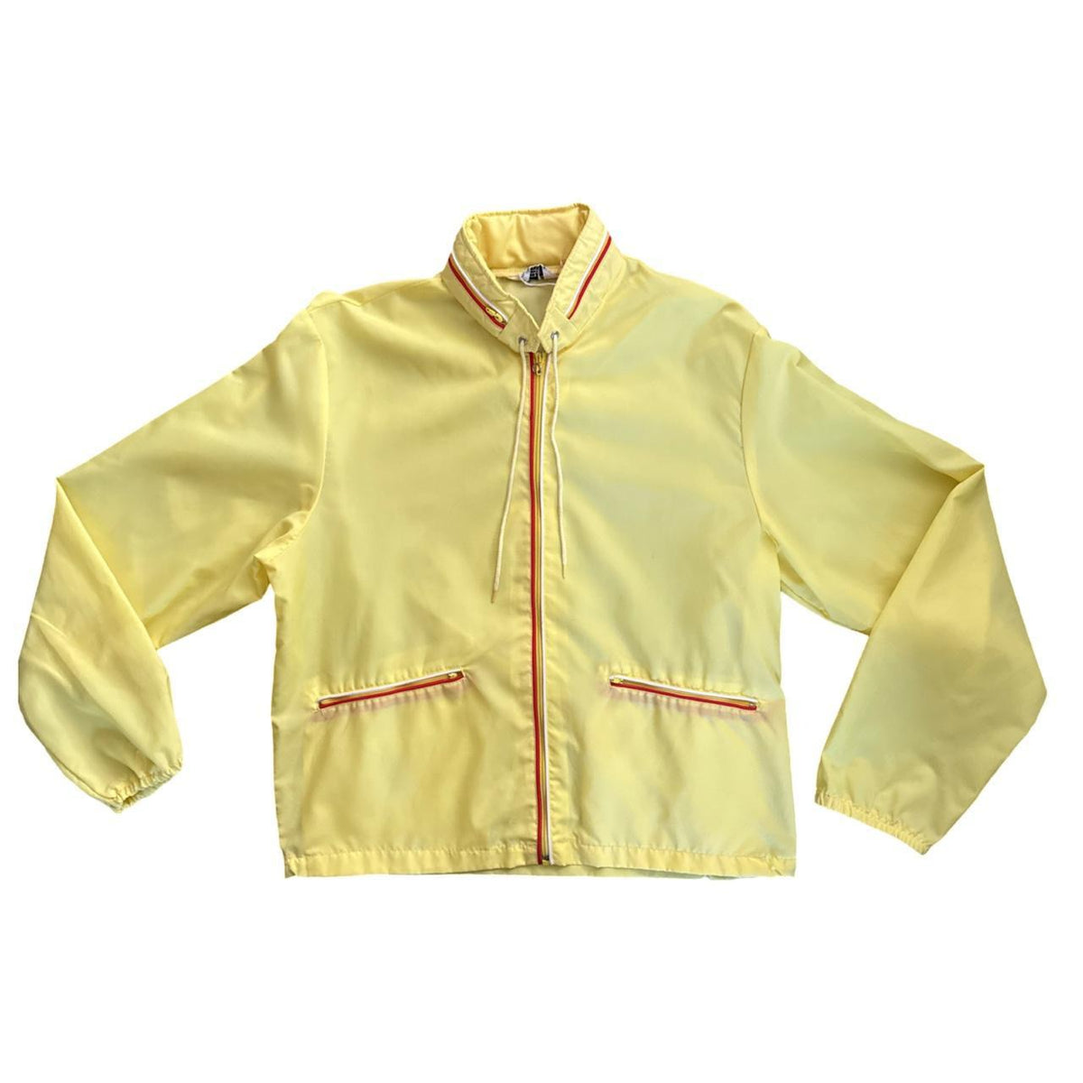 Vintage 70s Yellow Windbreaker Jacket