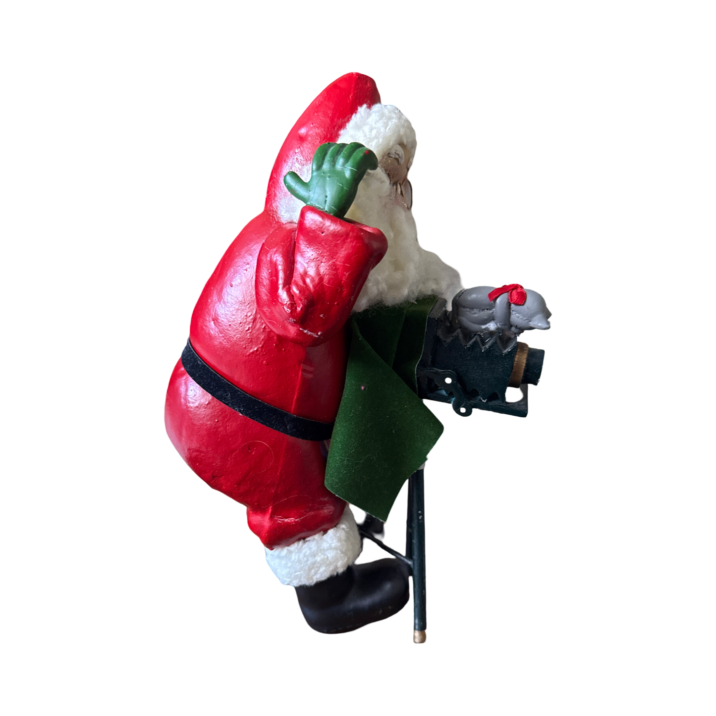 Vintage Santa Cat Tripod