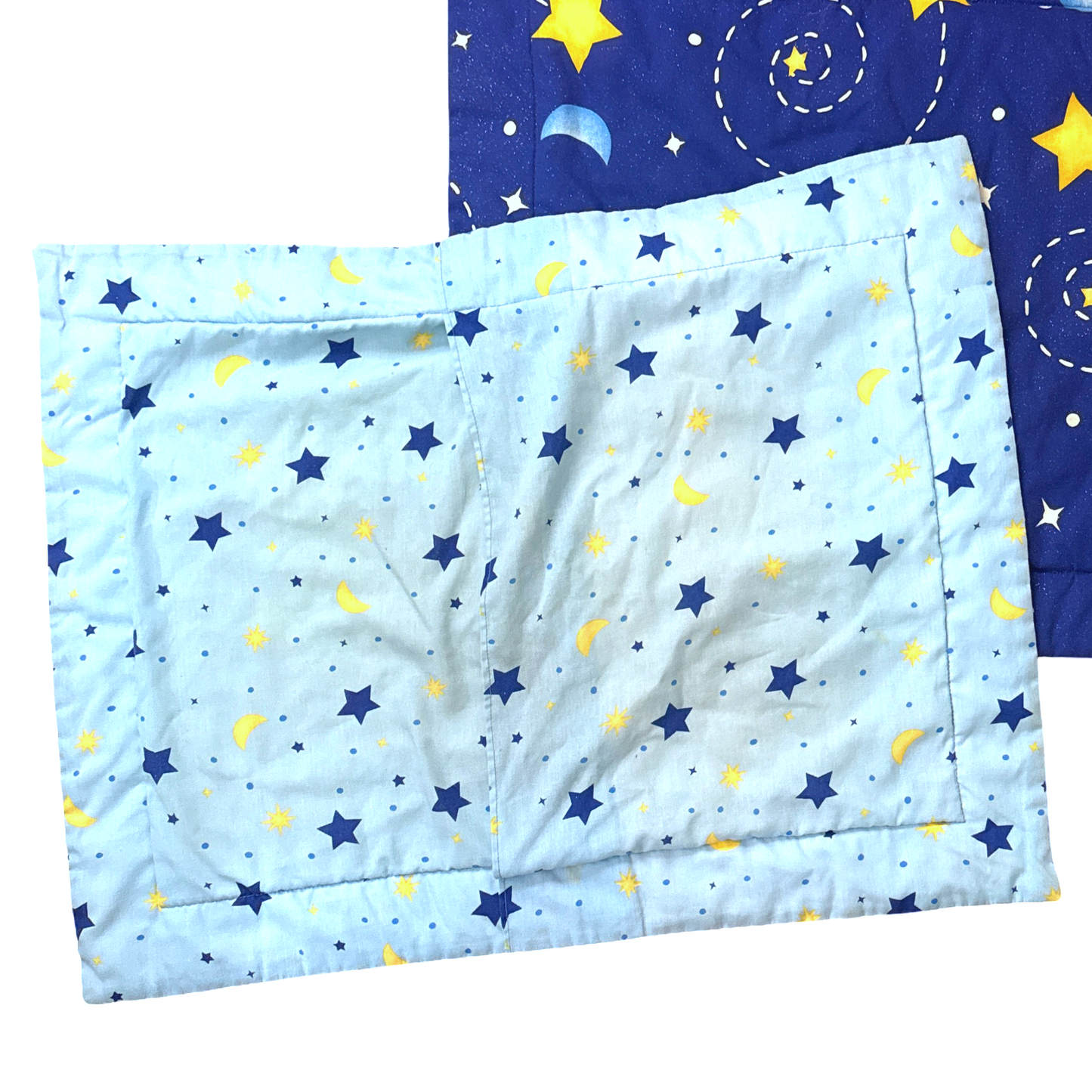 Vintage Celestial Moon Star Comforter and Pillow Shams