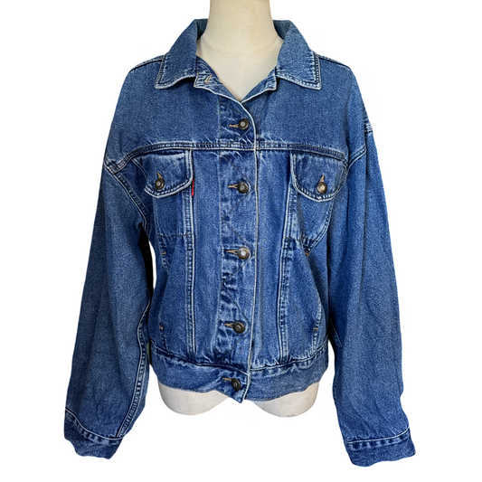 Vintage Button Up Denim Jacket