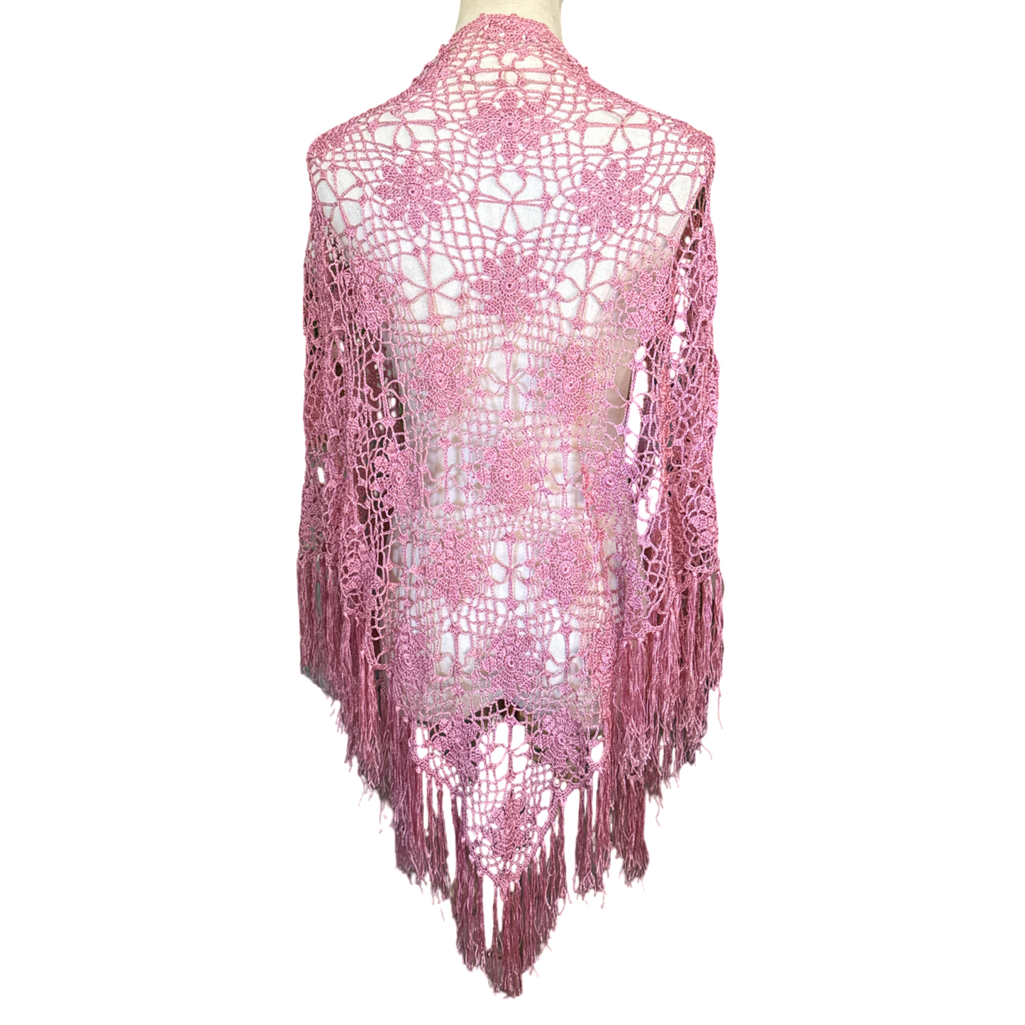 Vintage Floral Lace Kimono