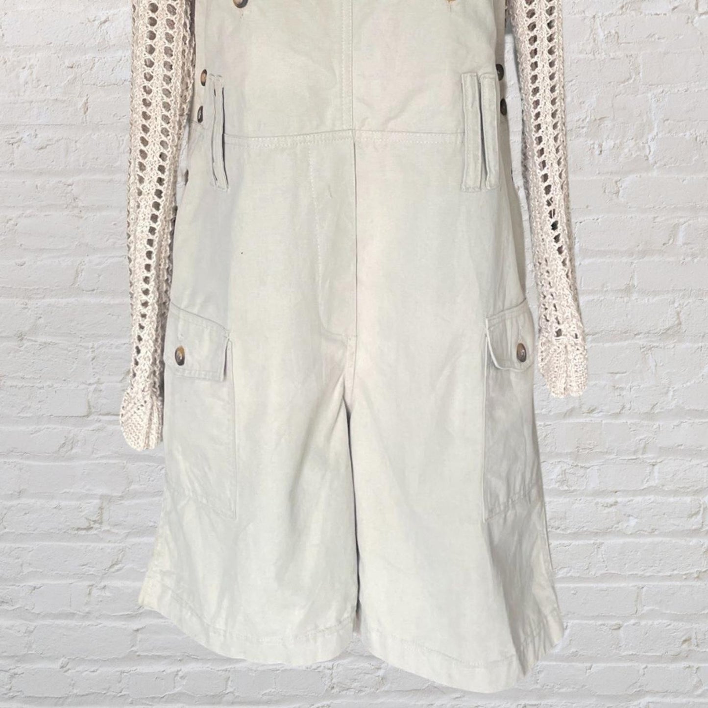 Vintage 90's Cargo Shortalls