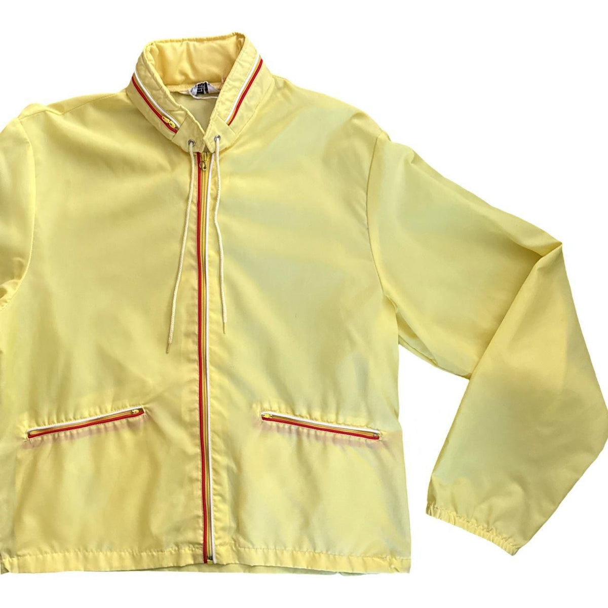 Vintage 70s Yellow Windbreaker Jacket