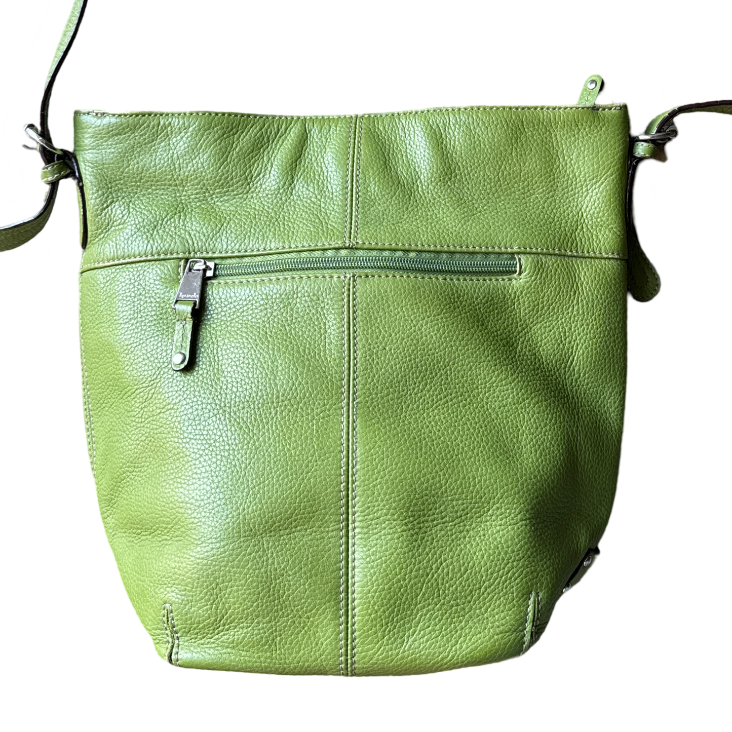 Vintage Green Leather Purse