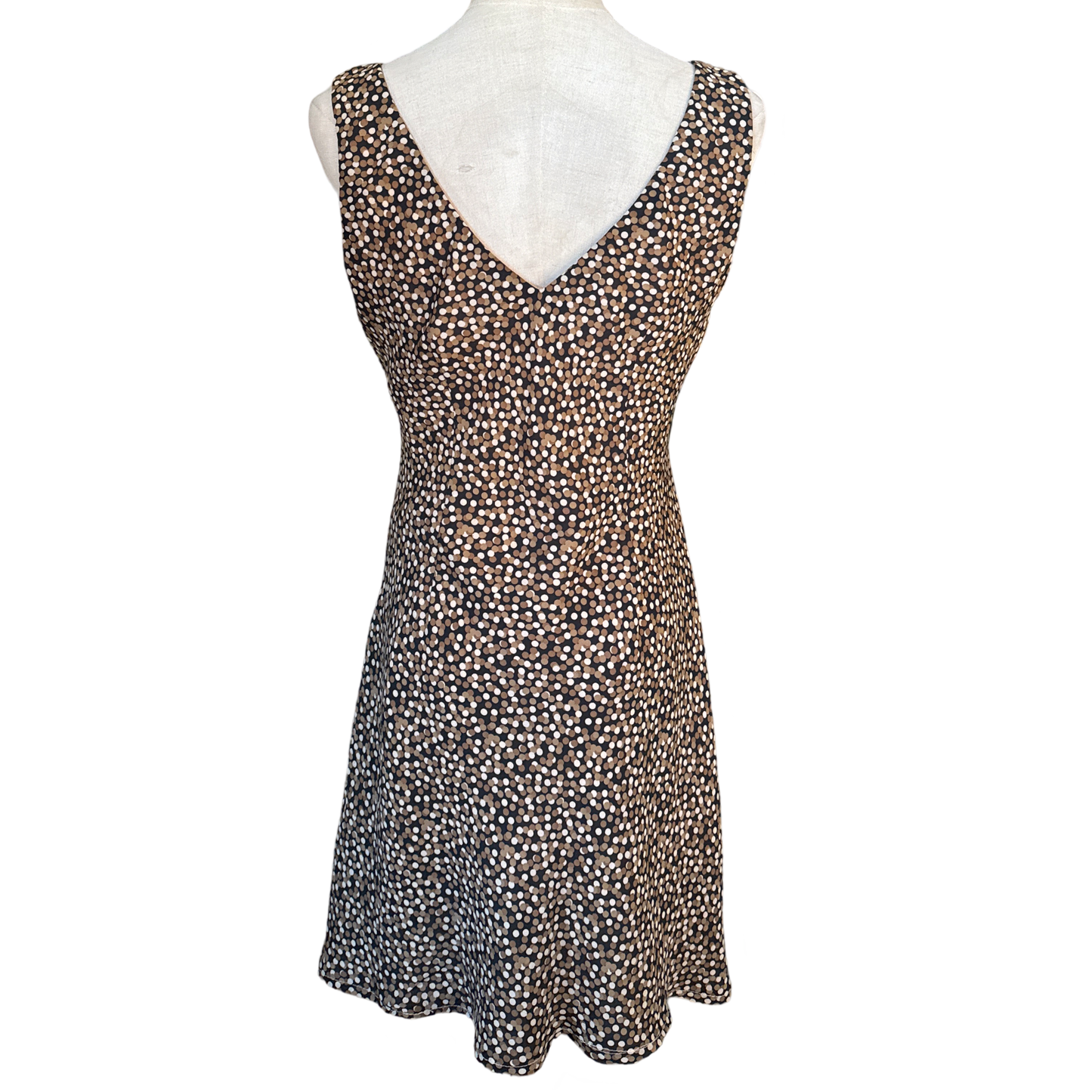 Vintage Printed Mini Dress