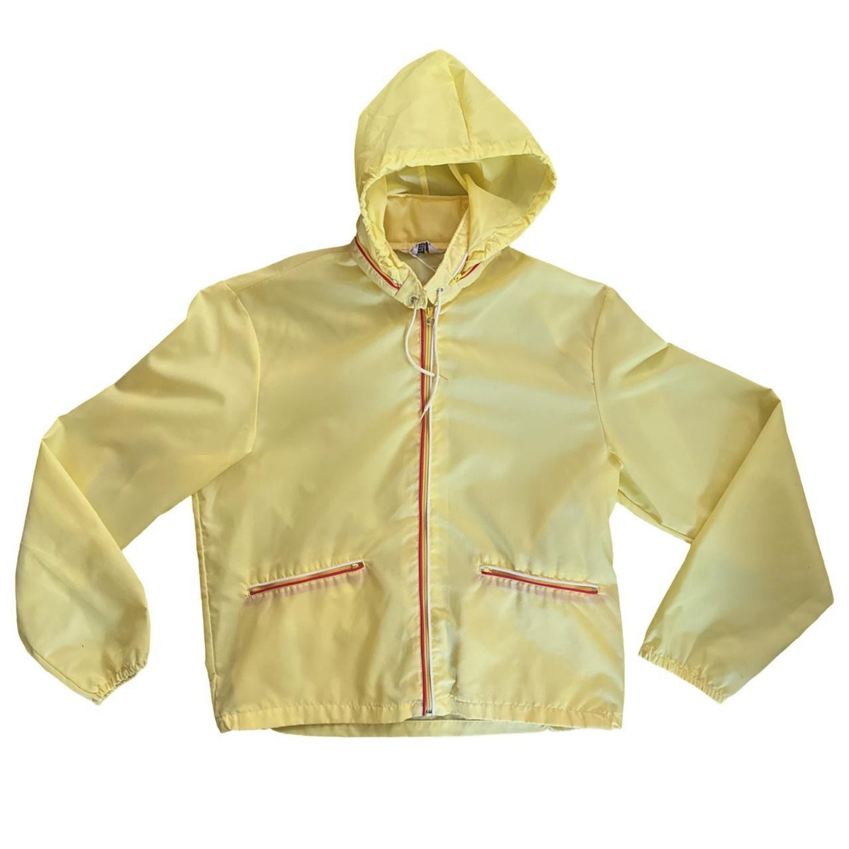Vintage 70s Yellow Windbreaker Jacket