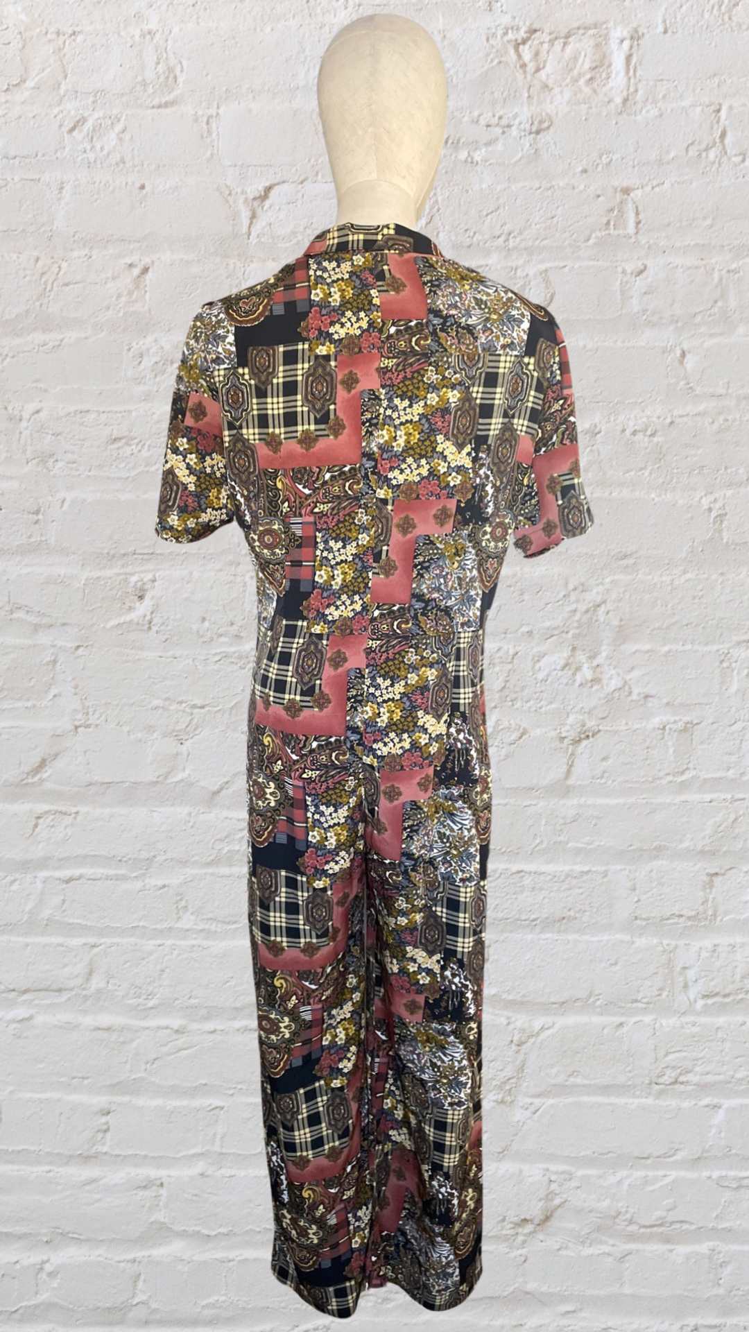 Patchwork Jumpsuit