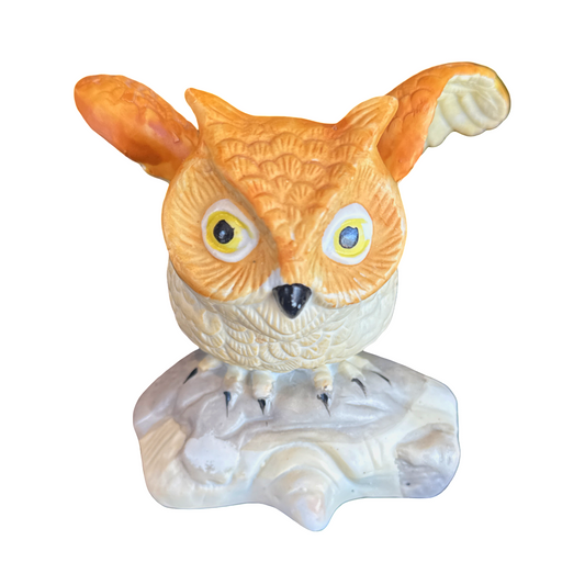 Vintage MCM Owl Trinket Figurine