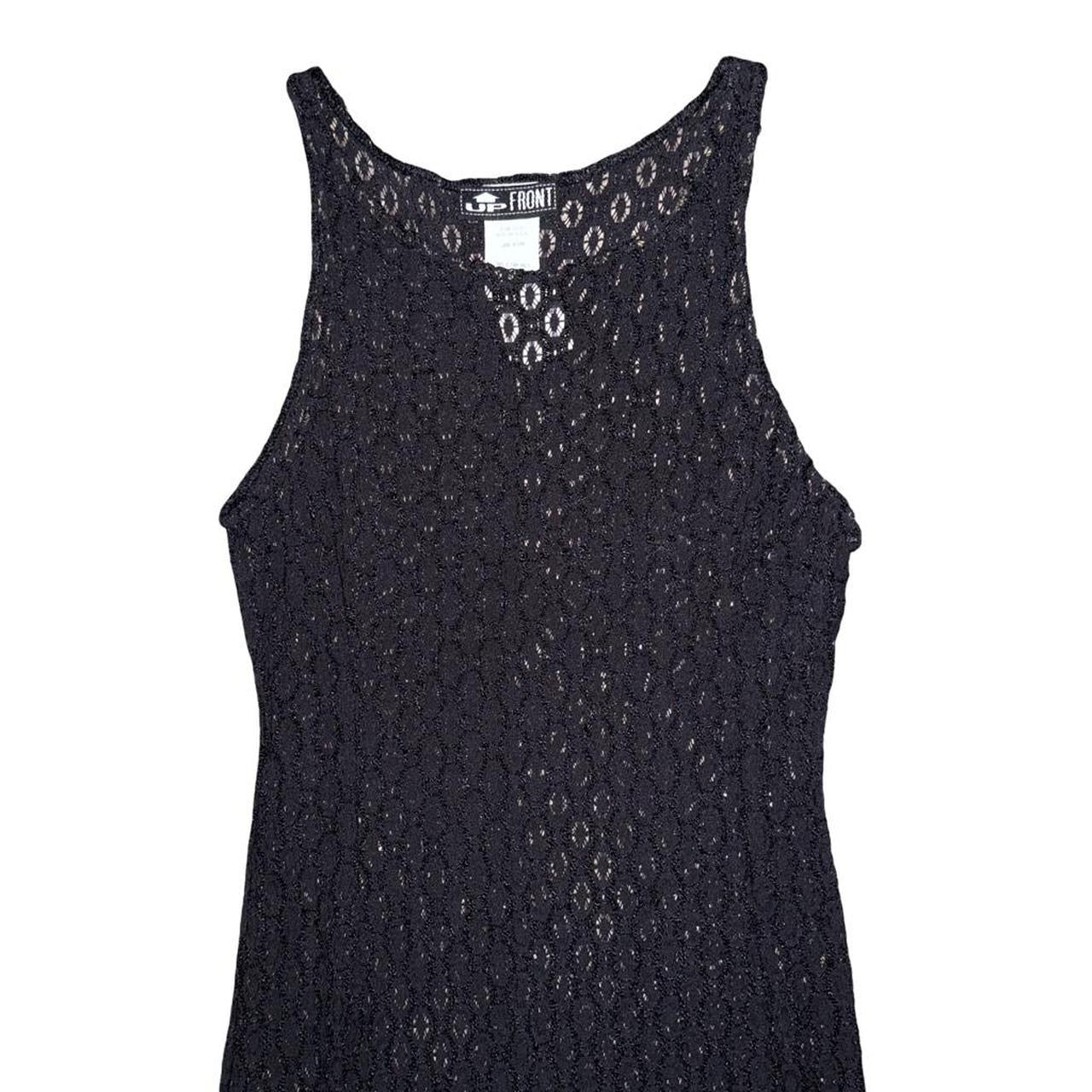 Vintage 90s Deadstock Crochet Maxi Dress