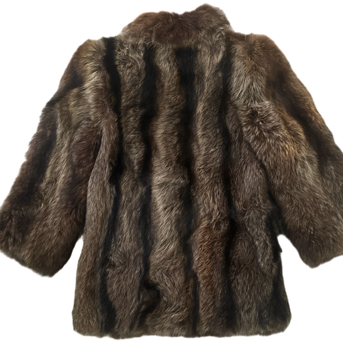 Vintage Brown Genuine Fur Coat