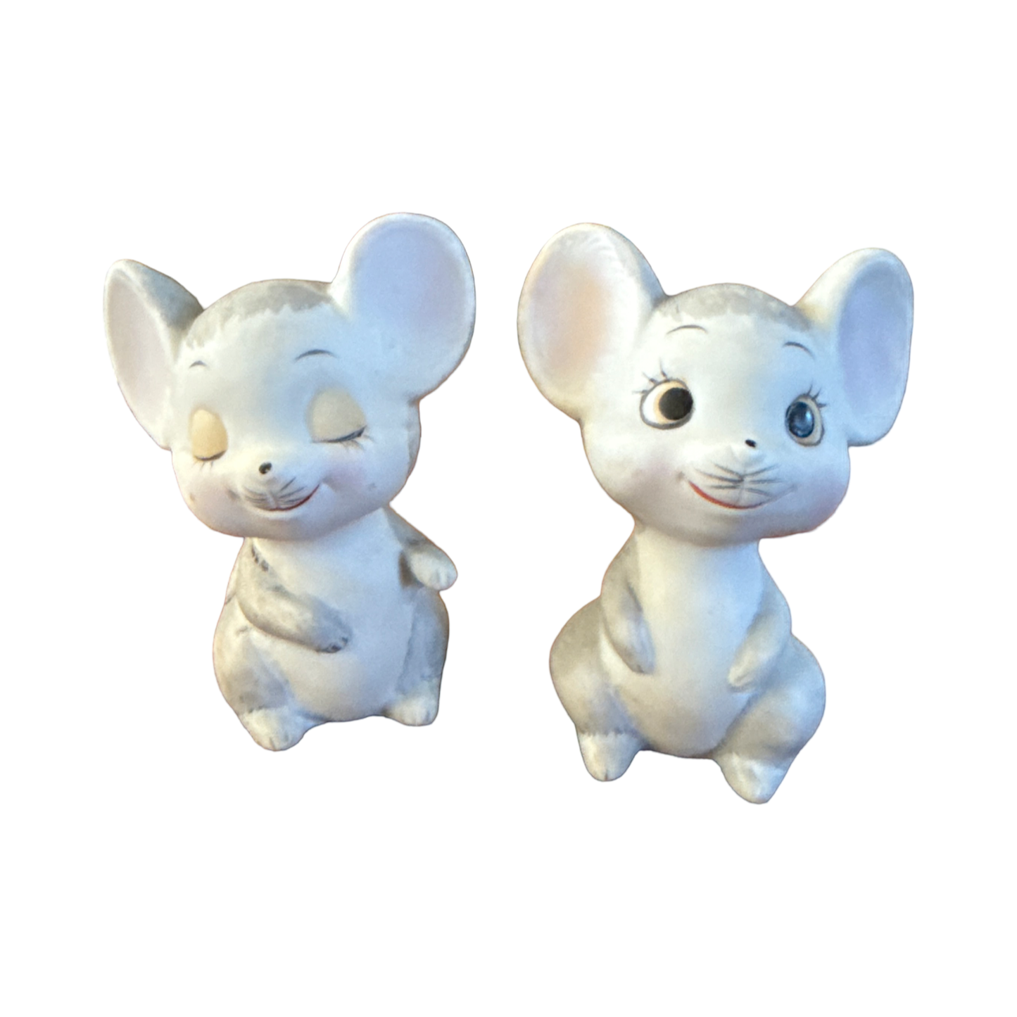 Vintage Kitchsy Mice Figurines