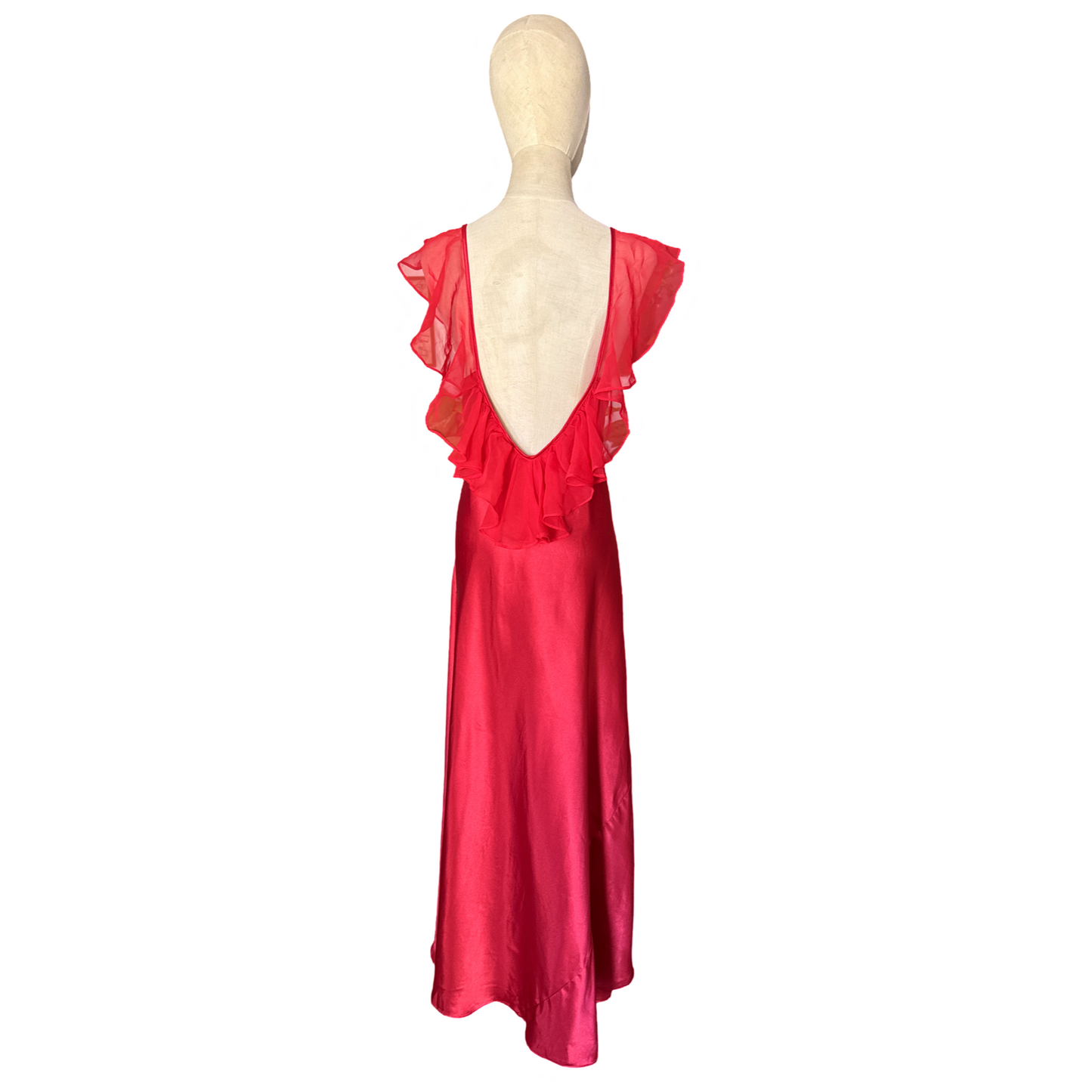 Vintage Rose Maxi Slip Dress