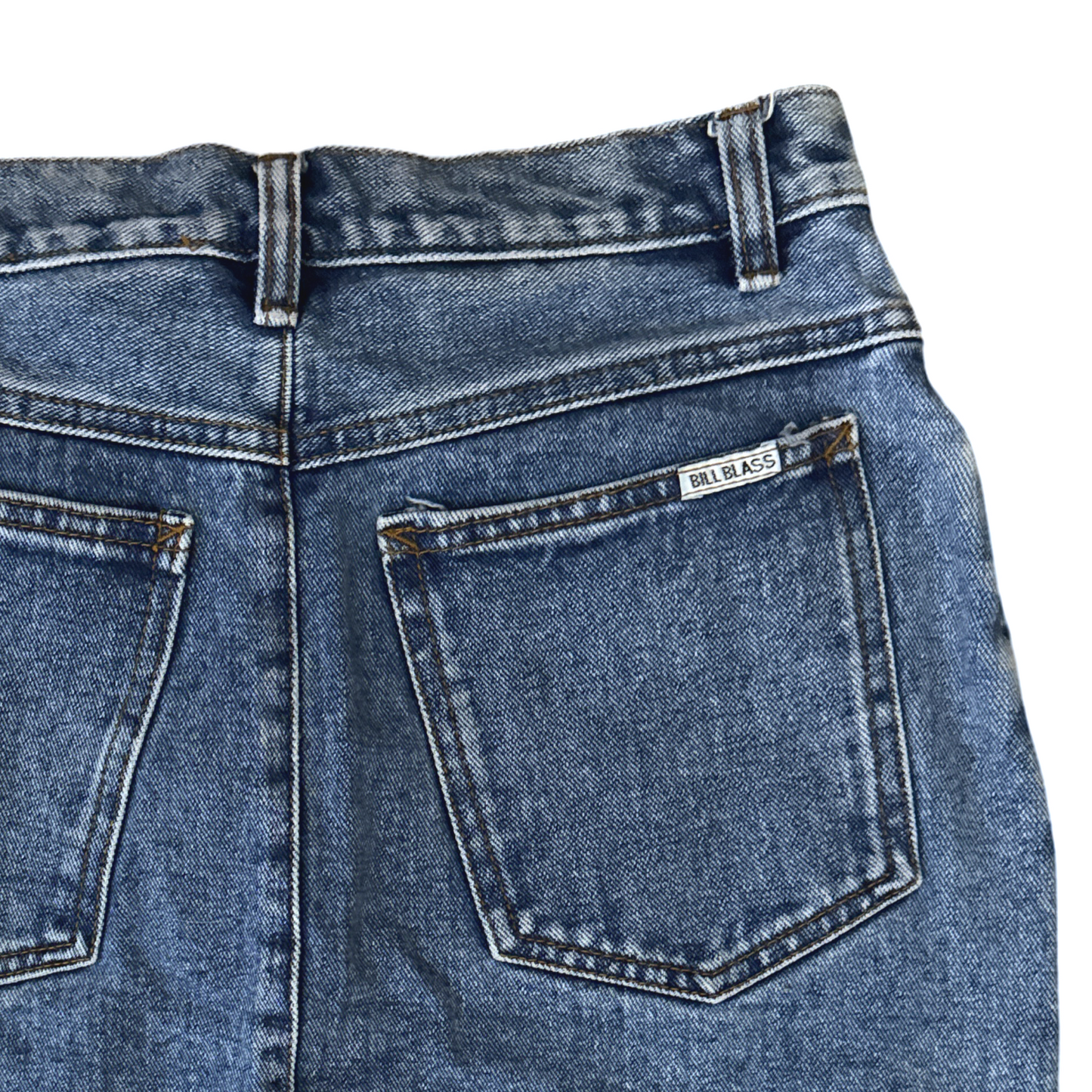 Vintage Denim Mini Skirt