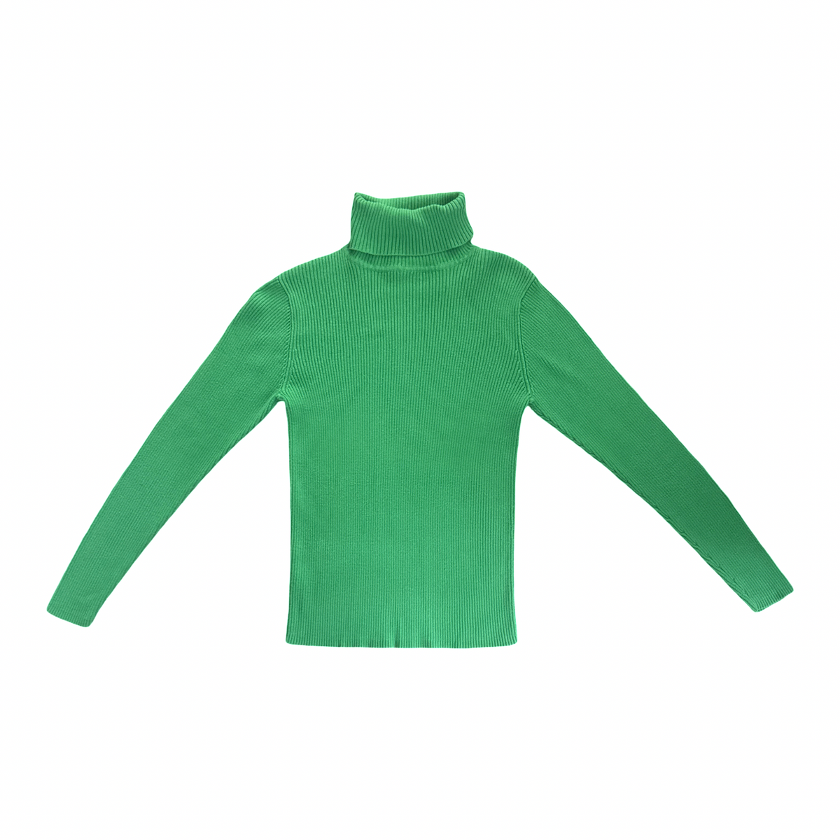 Vintage 90s Knit Long Sleeve Turtle Neck Top