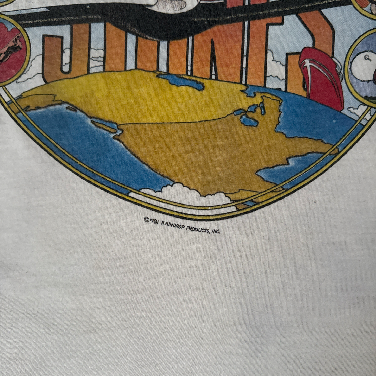 Vintage 1981 Rolling Stones Tour Tee