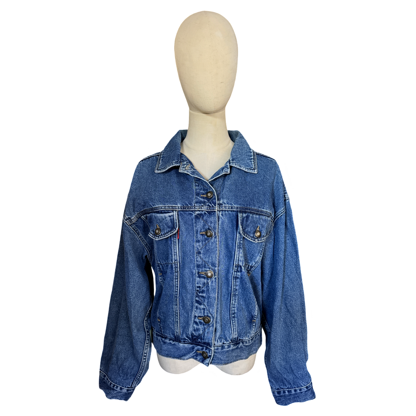 Vintage Button Up Denim Jacket