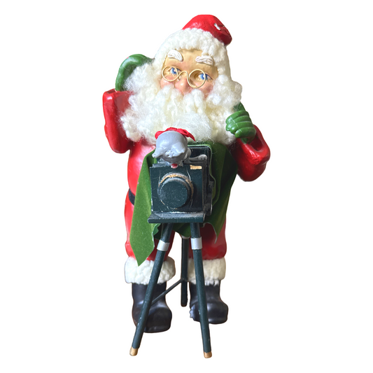 Vintage Santa Cat Tripod