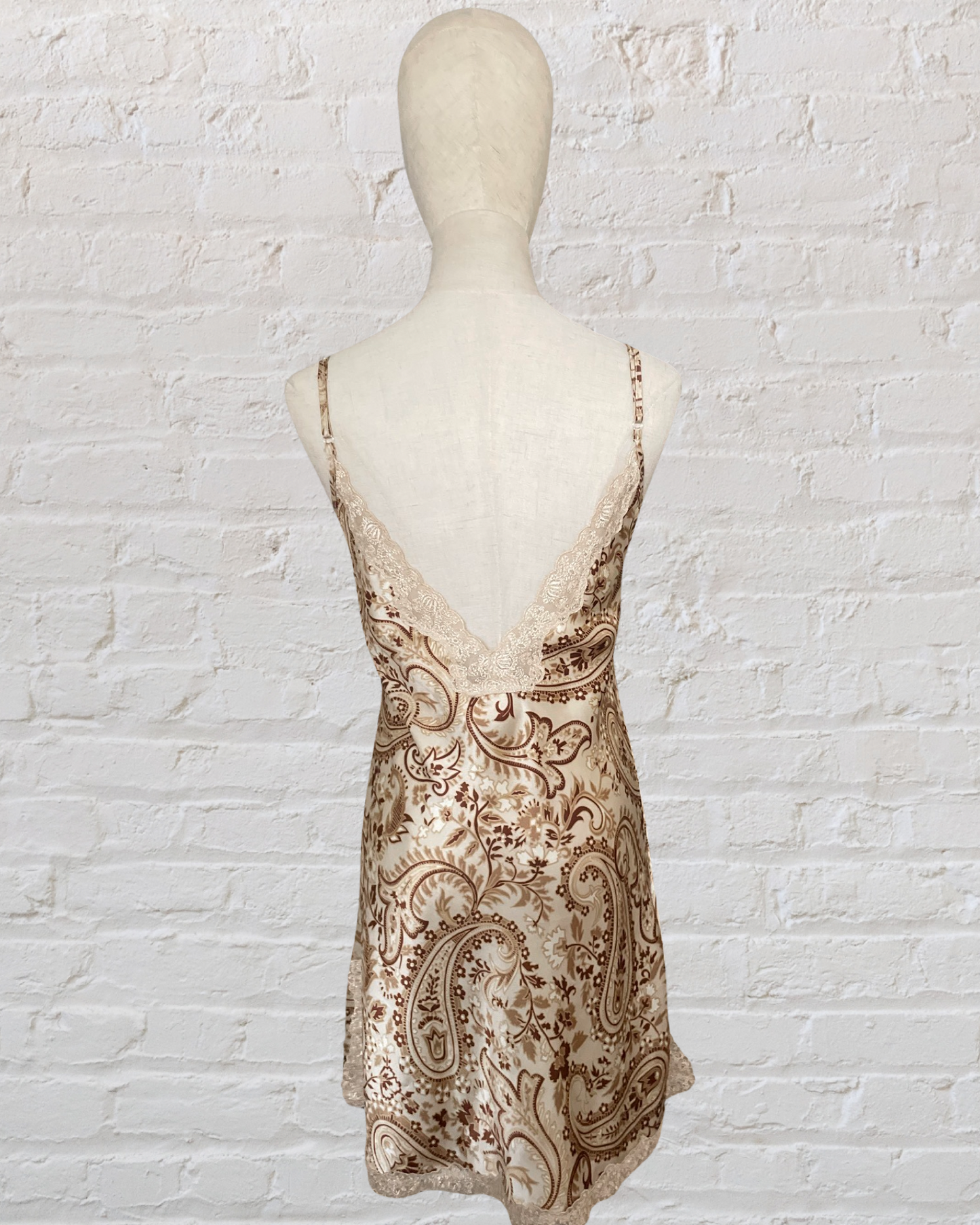 Paisley Mini Slip Dress