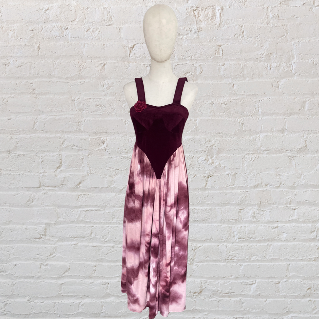 Tie-Dye Corset Dress