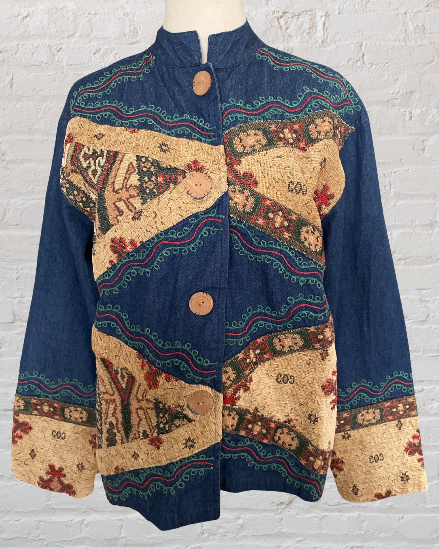 Tapestry Denim Jacket