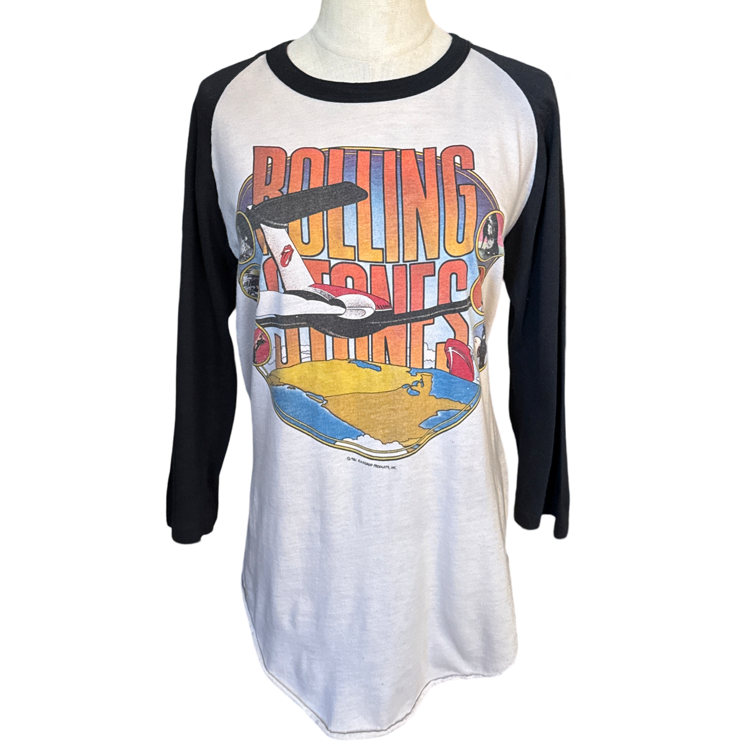 Vintage 1981 Rolling Stones Tour Tee