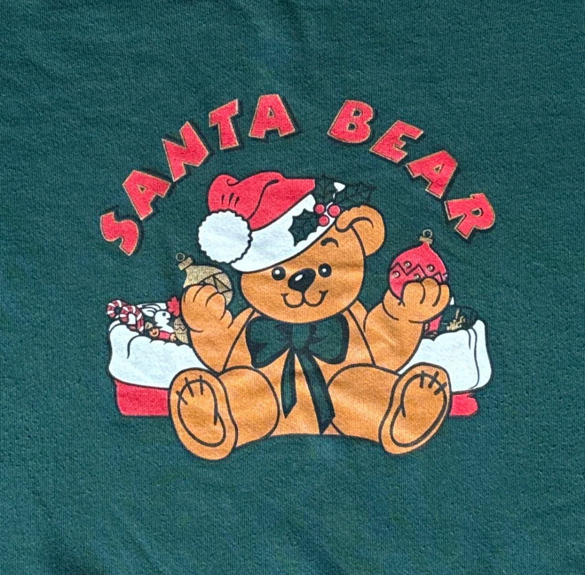 Vintage Christmas Bear Sweatshirt