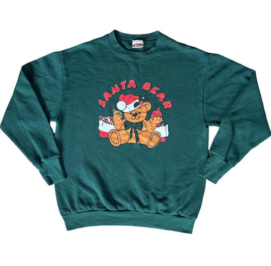 Vintage Christmas Bear Sweatshirt